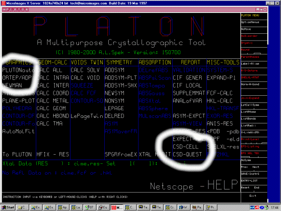 Running a UNIX Platon via a Windows X-server