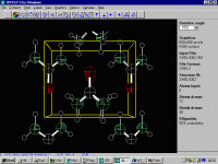 Original structure from Fullprof