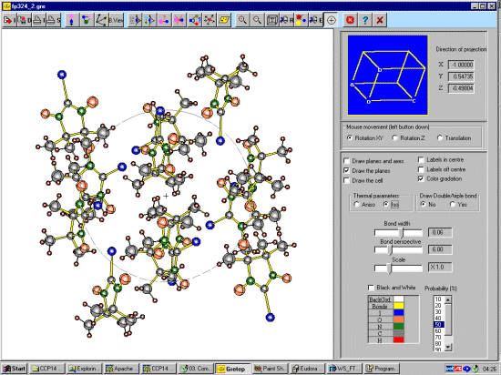 Large structure in isotropic atom mode