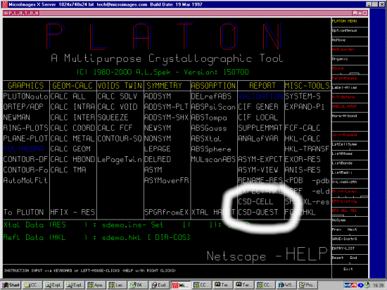 Running a UNIX Platon via a Windows X-server