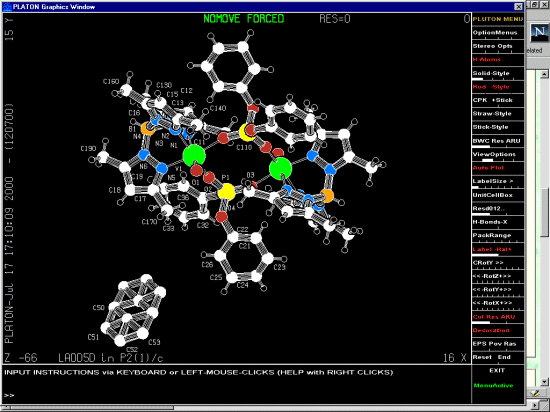 LADD5c Structure being viewed in
Platon