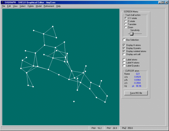 Running SXGRAPH